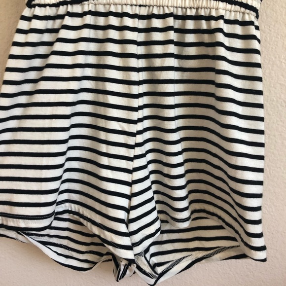 American Apparel striped romper - Picture 3 of 6
